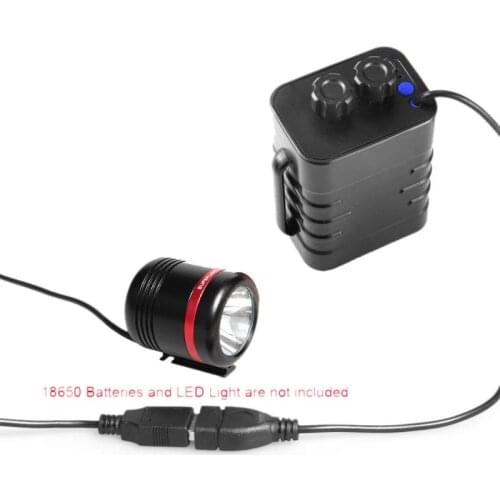 DIY 6x 18650 Battery Storage Case Box USB 12V Power Supply for Phone LED Router C90F