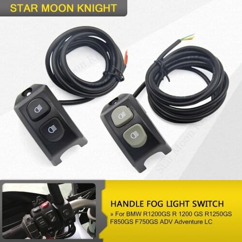 For BMW R1200GS R 1200 GS R1250GS F850GS F750GS ADV Adventure LC Motorcycle Handle Fog Light Switch Control smart relay