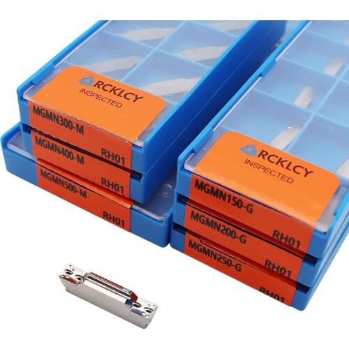 MGMN150 MGMN200 MGMN 250 MGMN300 4mm 5mm RH01 Insert 100% Original Carbide Inserts Grooving Aluminum Blade CNC Lathe Cutter Tool