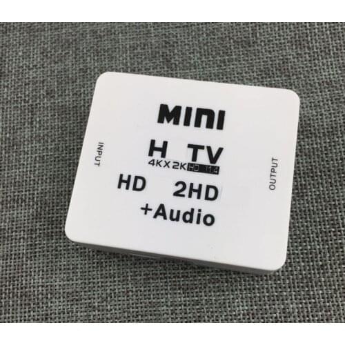 Mini HD 1080P Video Converter with Audio HDMI-compatible Adapter for PS3 PS4 PS5 DVD PC Laptop Computer To TV Monitor Projector
