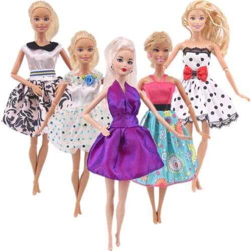 Fashion Multicolor Dress Shirt Daily Casual Wear Accessories Clothes for Barbies Girl &BJD Doll,11.8 Inch Doll,Christmas Gift