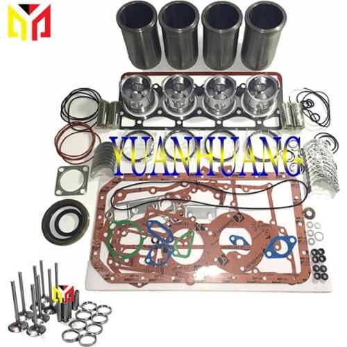 DA220 Engine Rebuild Kit With Valve Overhual Repair Gasket For ISUZU Engine TCM Forklift FD35 FD50 FD60
