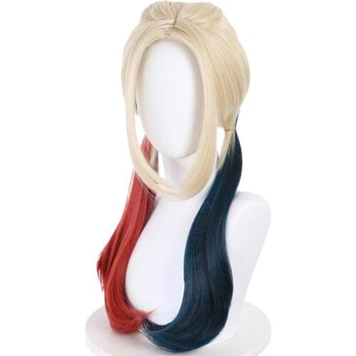 Reneecho Suicide Harley Wig Quinn Cosplay 2021 Movice