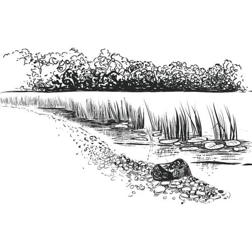 Happy Easter Water Plants Clear Stamps Transparent Silicone Seal for DIY Scrapbooking Photo Album Decoration Craft Stamp