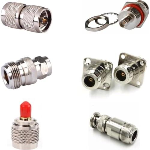 Waterproof N Female Jack To SMA Female Plug Nickel Plated Copper For WIFI Antenna High Frequency Adapter