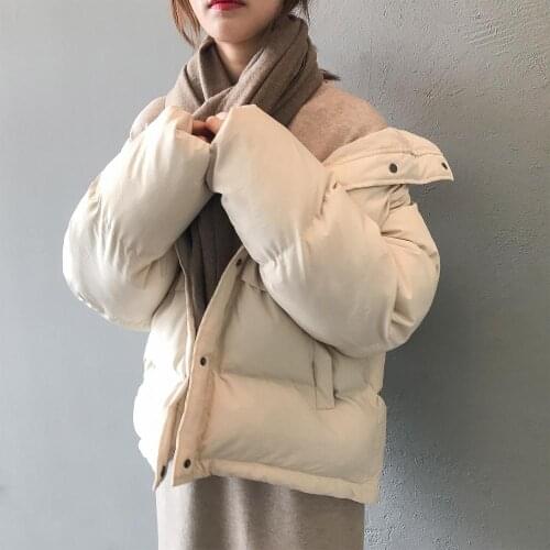 2020 Women Thick Winter Loose Warm Coat Stand Collar Women Jacket Coat Plus Women Coat Outerwear Female Casaco Feminino Parkas