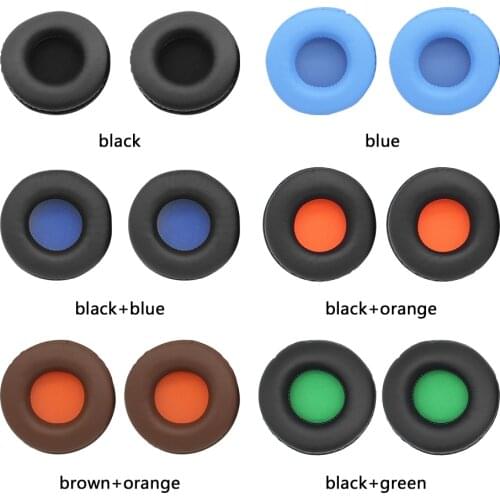 1 Pair Foam Leather Gaming Headphone Ear Pads for Skullcandy Hesh 2.0 Headset Replacement Ear Cushions Ear Pads Replacement