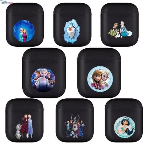 2021 Disney Frozen Soft Silicone Cases For Apple Airpods 1/2 Protective Bluetooth Wireless Earphone Cover For Apple Air Pods