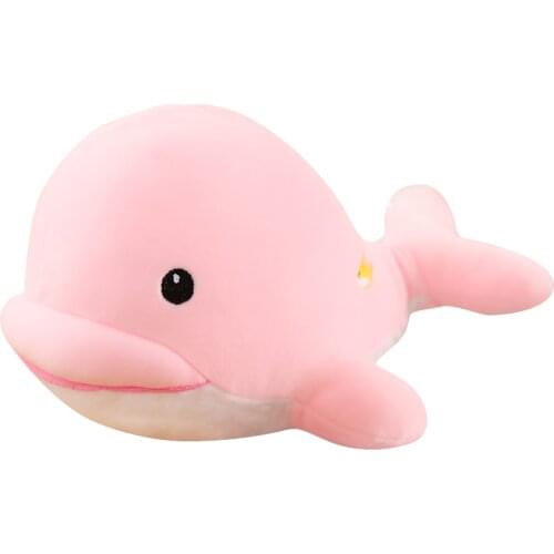 30cm Cute Soft Dolphin Plush Toy Stuffed Animal Doll Marine Animals Plush Fish Toys Room Decoration Christmas Gifts For Children