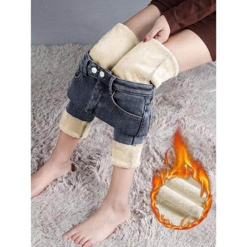 Женские утепленные джинсы AINICECAI China At AliExpress