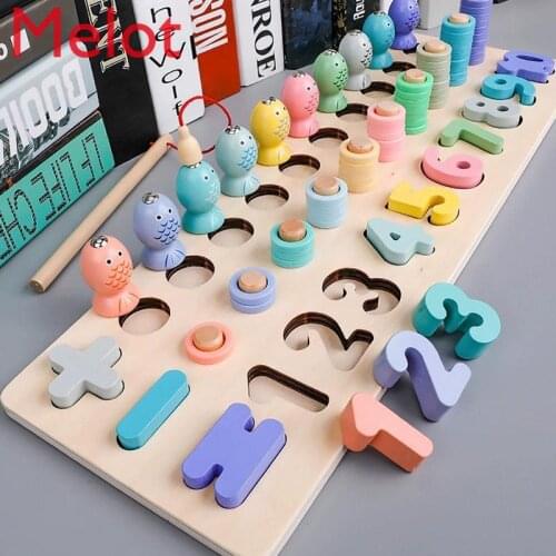 Puzzle Brain Toy Boy and Girl Baby Intellectual Power Development 3 Years Old Multi-Functional Early Education Building Blocks