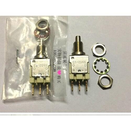 Imported original Japan NKK button switch EB-2065 with lock reset switch