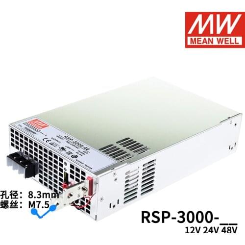 MEAN WELL RSP-3000 12V 24V 48V 3000W Single Output Switching Power Supply RSP-3000-12 RSP-3000-24 RSP-3000-48