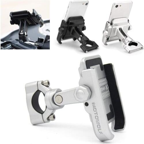 Motorcycle Mobile Phone Holder Stand For SYM CRUISYM 125 180 300 GTS 250i 300i maxsym 400 600 Rotatable Handlebar Phone Stand