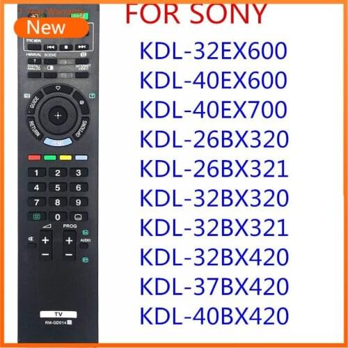 New Remote Control RM-GD014 For SONY RM-GD005 KDL-52Z5500 BRAVIA LCD TV KDL-46Z4500 55Z4500 46EX500 KDL-26BX320 Fernbedienung