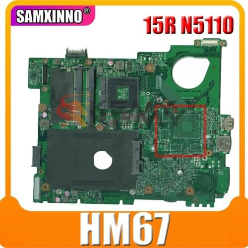 Original Laptop motherboard For DELL Inspiron 15R N5110 HM67 Mainboard CN-0VVN1W 0VVN1W 10245-2 notebook tested