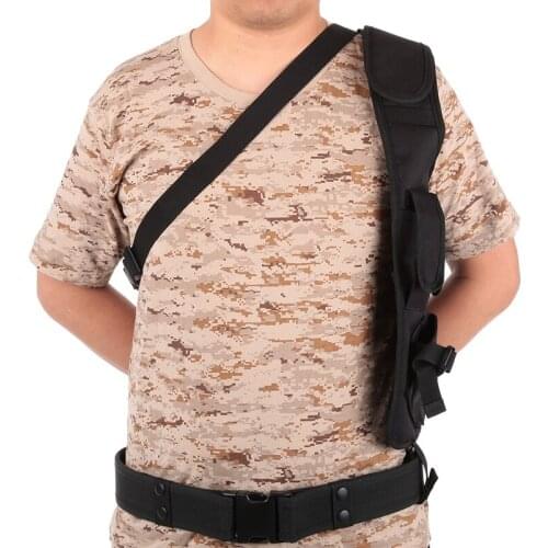 Portable Hidden Security Concealled Tactical Military Airsoft Hunting Underarm Shoulder Gun Pistol Holsters Holder Armpit Bag