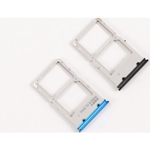 SIM Card Slots For Xiaomi Mi 9T / Redmi K20 / K20 Pro Sim Cards Adapters Socket Holder Tray Phone Replace Housing Repair Parts