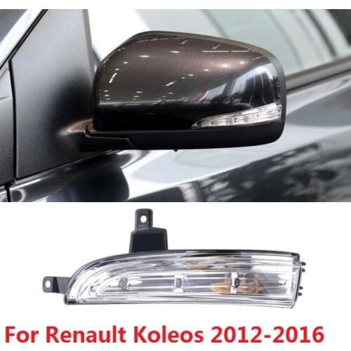 CAPQX For Renault Koleos 2012 2013 2014 2015 2016 Side Rearview Mirror Turn Signal Light LED Indicator Lamp Mirror Blink Lamp