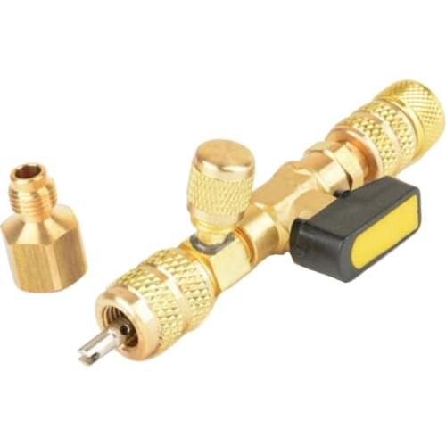 A/C and Refrigeration Valve Core Remover lnstaller, Suitable for R410 R22 R404 R32 HAVC Air Conditioning Replacement Accessory