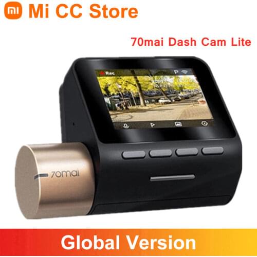 70mai Dash Cam Lite 1080P Car Cam Recorder 24H Parking Monitor Car DVR 2'' LCD Screen 130FOV Night Vision 70 mai Lite