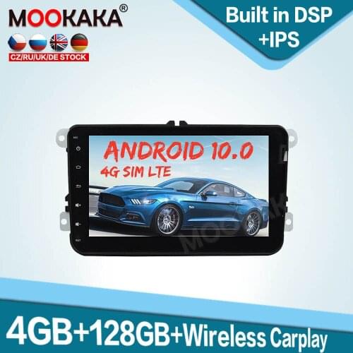 Android 10.0 128GB Car Multimedia Player for Skoda SUPERB Octavia II FABIA 2005-2010 Auto Radio GPS Navigation Stereo Head Unit