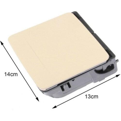 Auto Armrest Rear Cup Holder Durable ABS Cup Mount 1K0862532F for VW Golf-MK5 MK6 2006-2011 Car Interior Accessories