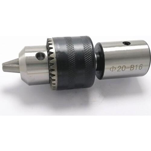 B16+13mm drill chuck arbor B16 adapter motor shaft connecting rod with inner hole 8mm 9 10 11 12mm 13 14 15 16 17 18 19 20mm
