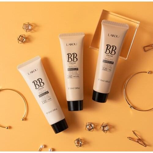 BB Cream Base Makeup Long Lasting Waterproof Brighten Skin Stone Whitening Concealer Foundation Liquid Face Makeup TSLM1