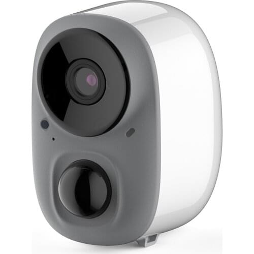 Wireless 18650 battery powered Security CCTV camera 1080p HD PIR motion sensor application remote view hidden WiFi IP Camera