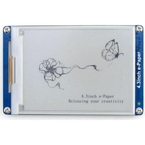 800x600, 4.3inch Serial Interface Electronic Paper Display