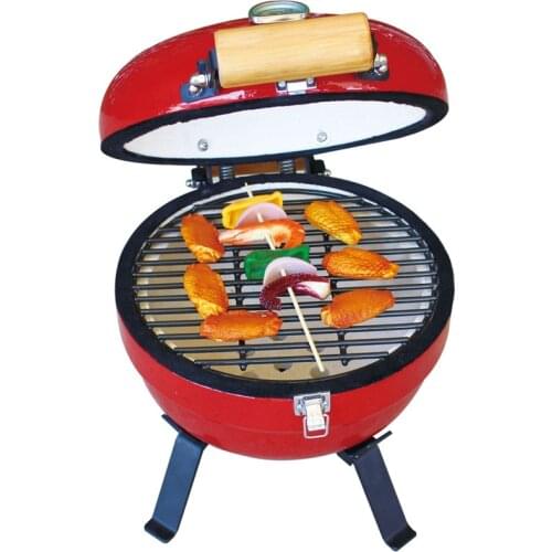 Ceramic Barbecue Outdoor Charcoal Domestic Small Outdoor Desktop 12 "Grill Portable Barbecue