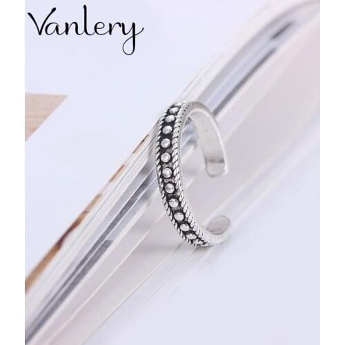 Creative Style Boho Round Beads Rings For Women Men Adjustable Ring Fashion Charm Jewelry Wholesale 2021