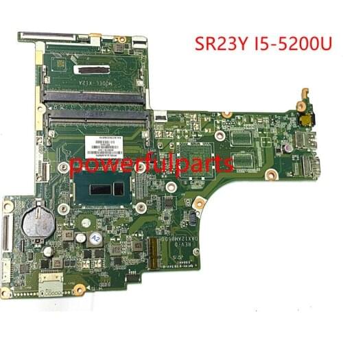 809319-501 809319-001 MOTHERBOARD for hp 17T-G 17-G motherboard SR23Y i5-5200u DAX12AMB6D0 tested ok