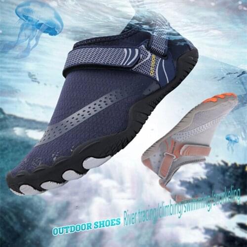 Outdoor five-finger shoes upstream shoes beach diving quick-drying swimming shoes non-slip wading shoes hiking sports shoes men