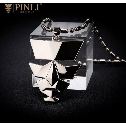 New Free Shipping Fashion zinc alloy tide brand necklace mens pendant jewelry tide D193128478