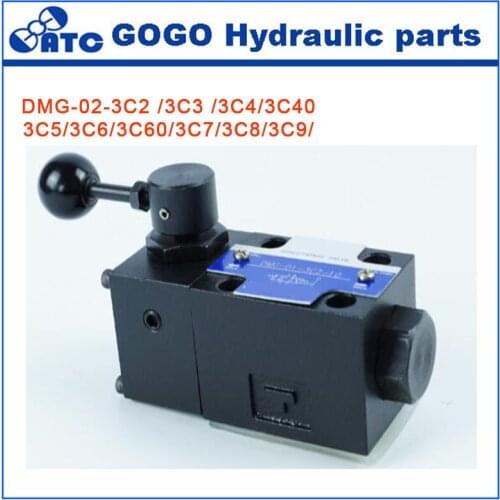 Hydraulic manual directional control valves manufacturer with high quanlity DMG02 03 SERIES