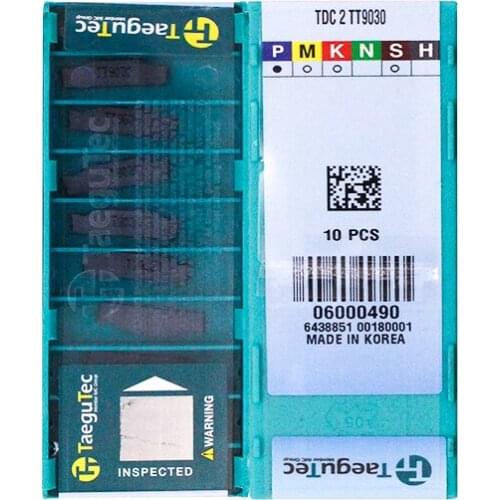 TDC2 TT9030 100% Original TAEGUTEC carbide insert with the best quality 10pcs/lot free shipping