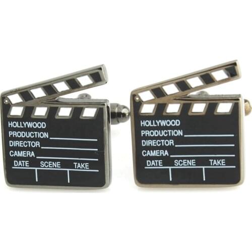 YH-964 Novelty I Love My Dad,Director Board,Robot,Video Game Controller Cufflinks