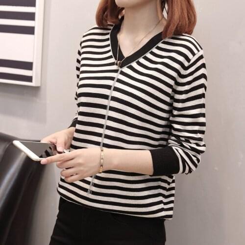 Oversized 2XL 3XL Women Sweater And Pullovers 2020 Autumn New V-Neck Long-Sleeved Thin Loose Casual Female Pulls Outwear Tops