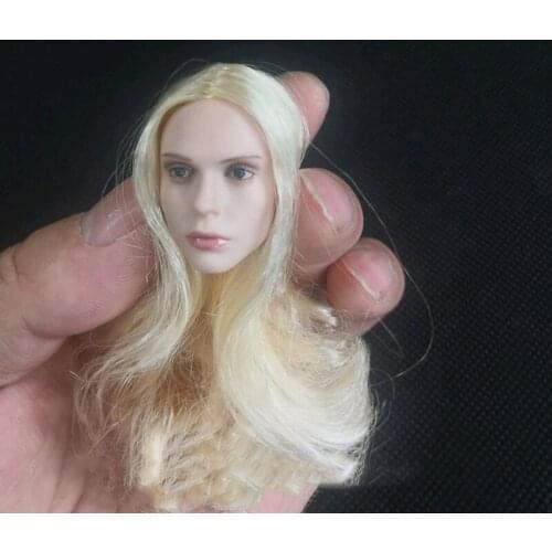 1:6 beauty head carved babes Avril Lavigne European and American stars head carved 12-inch female dolls / soldiers available