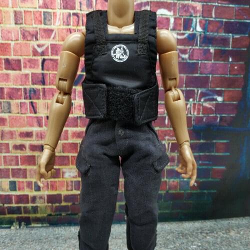 1:6th Soldier Clothes Vest+Pants Model for 12" Body