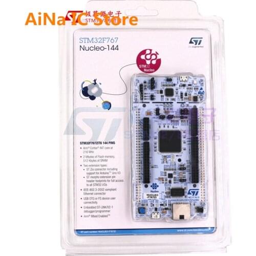 1PCS~2PCS/LOT NUCLEO-F767ZI NUCLEO-144 STM32F767 Development board learning board
