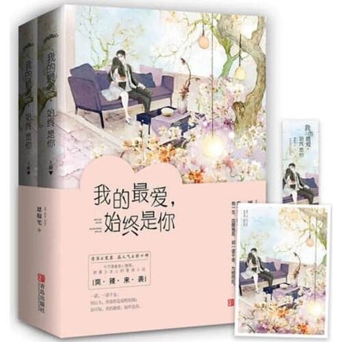 2 Pcs/Set Wo De Zui Ai Shi Zhong Shi Ni Youth Literature Urban Romance Book