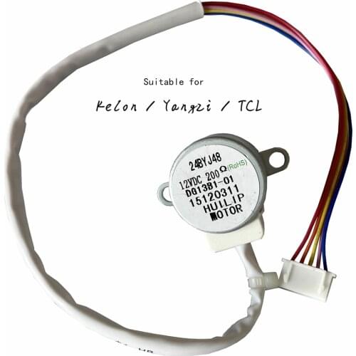 24BYJ48 12V DC Air conditioning synchronous Step wind motor DIY Swing flap ventilation repair parts