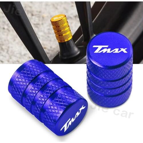 Motorcycle Accessorie Wheel Tire Valve Stem Caps CNC Airtight Covers Dustproof Caps For YAMAHA T-Max 500 TMAX 500 560 TMax 530