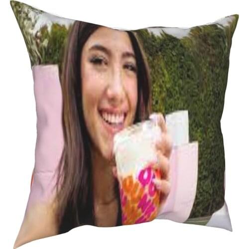 Charli Damelio Pillow Case 45X45 Cushion Sofa Pillowcases 50X70 Pilowcase Embroidered Cushion Cover Pillow Cover Pillowcase