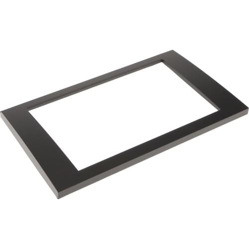 Black Fascias Car DVD Radio Stereo 2 DIN Face Trim Panel Frame Kit For AUDI