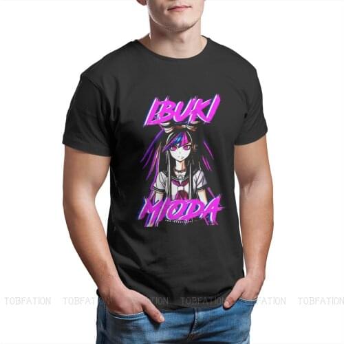Danganronpa Makoto Naegi Monokuma Game Man TShirt Ibuki Mioda Individuality T Shirt Graphic Streetwear Hipster