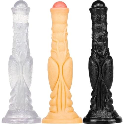 30cm Long Horse Penis Butt Plug Anal Dildo Anus Masturbator Dilator Prostate Massager Anal Erotic Sex Toys For Woman Men SexShop